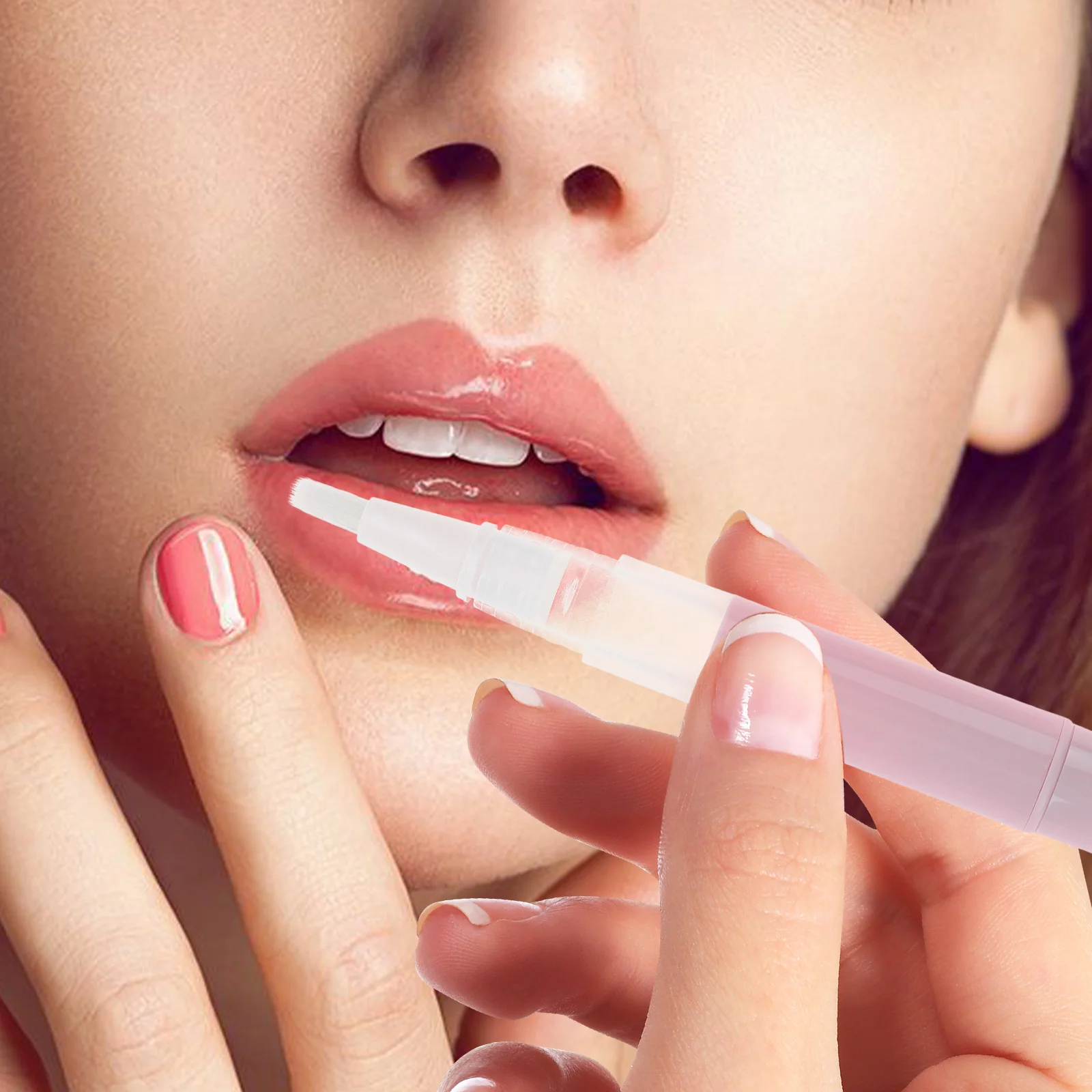 4 قطعة أنابيب ملمع الشفاه إعادة الملء أقلام تويست شفافة لنمو رمش السائل زيت الأظافر موزع العطور قضيب