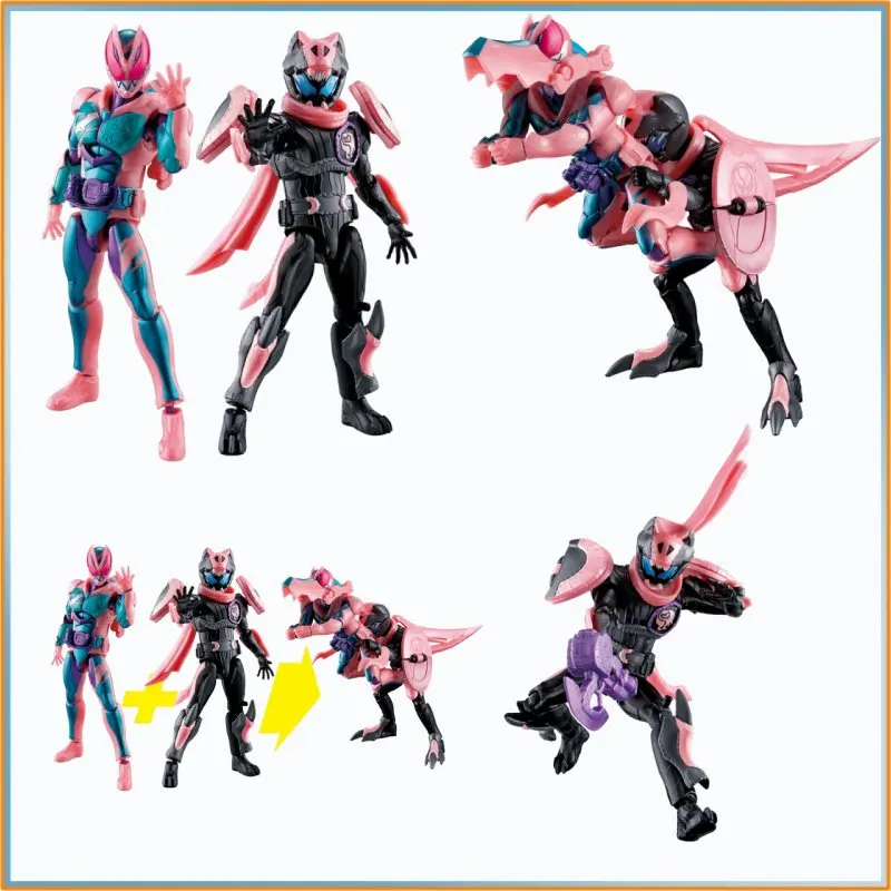 

Подлинный HHL В НАЛИЧИИ Bandai Kamen Rider Revice RKF | Набор шарнирных фигурок T-Rex Genome, игрушка в подарок