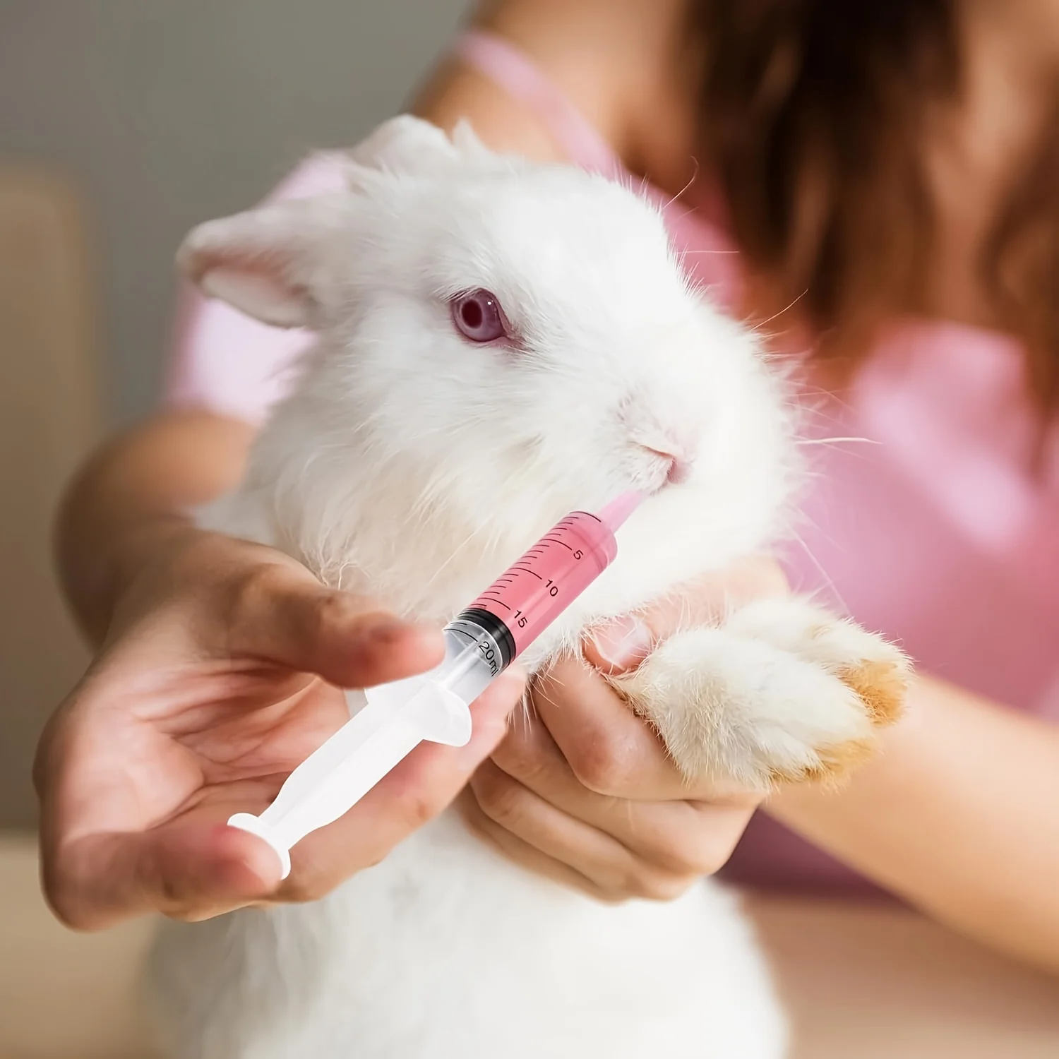 30 قطعة حقنة بلاستيكية قياس السائل للراتنج والحرف اليدوية ومختبر العلوم أو تغذية الحيوانات الأليفة أو الزيت أو الغراء 20 مللي