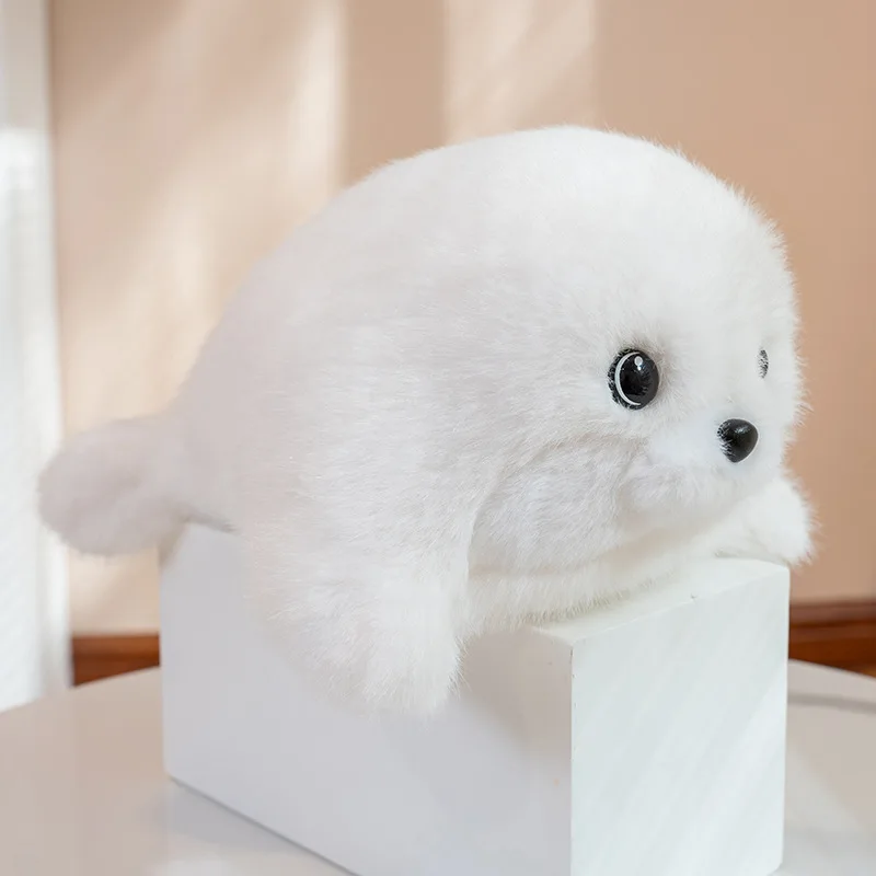 1 stücke 26 cm Wie Echte Ozean Tiere Plüsch Spielzeug Nette Plopping Seal Wal Gefüllte Plüsch Puppen Geschenke Sofa kissen Für Kinder Junge Mädchen