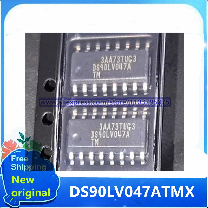 

10PCS/LOT DS90LV047ATM DS90LV047ATMX DS90LV047A SOP16 100% New Original