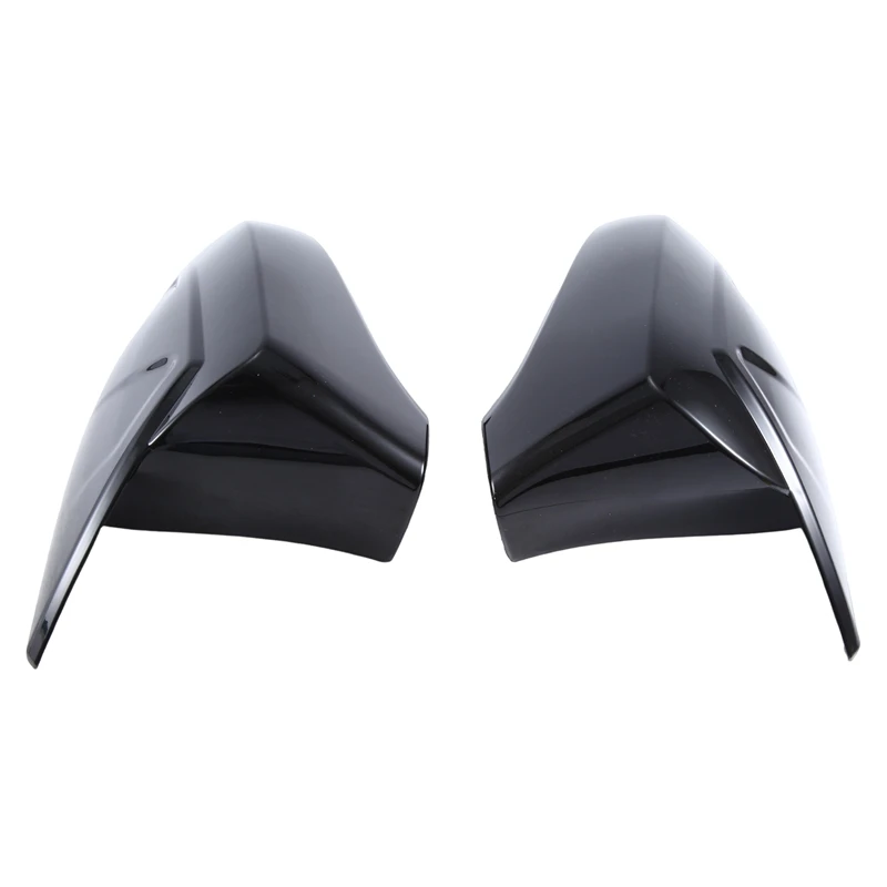 1Pair Car Snap Clip Gloss Black Cow Horn Rear View Mirror Housing Reversing Mirror Housing(LH+RH) For Lexus GS 2012-2018