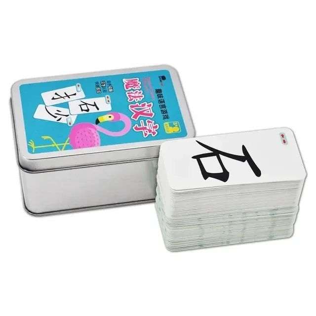 120 Magic Chinese Character Combination Cards Radical Literacy Artifact Children Fun Word Recognition Spelling Books Libros Art