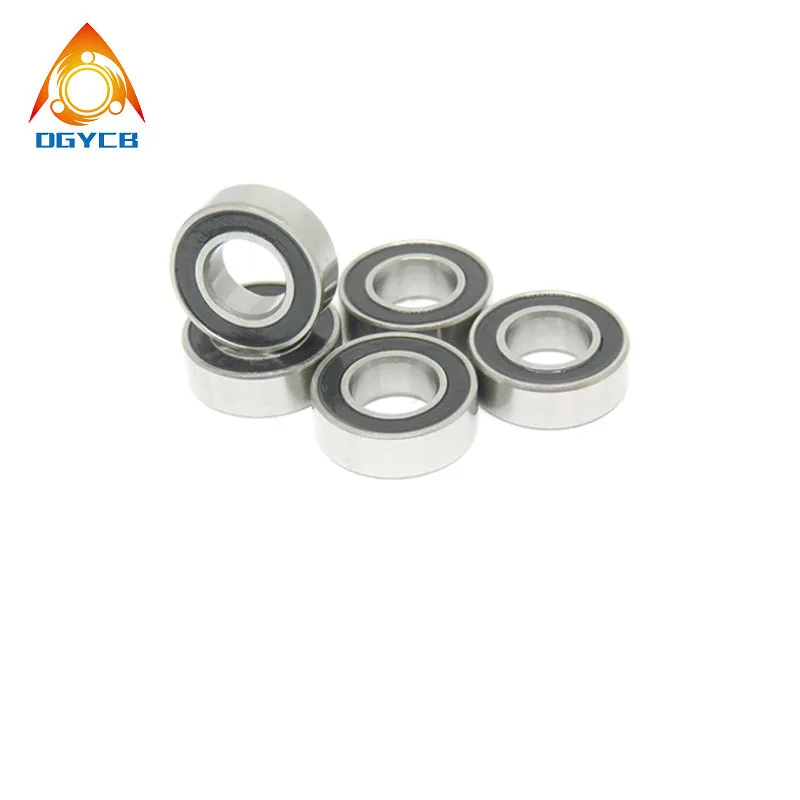 10pcs Deep Groove Ball Bearing 6x12x4 SMR126 2RS RC Bearing 6*12*4 Stainless Steel Bearing SMR95 SMR104 SMR106 SMR128 SMR148 2RS
