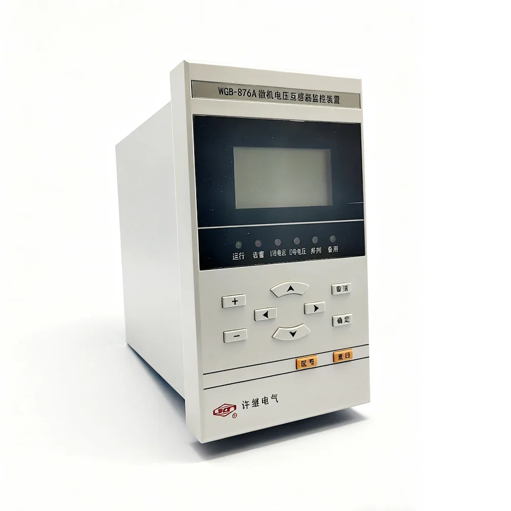 XJ Electric WGB-876A High Power Microcomputer Voltage Transformer Monitors Device 10KV 35KV Voltage Switchgears RS485 Ethernet