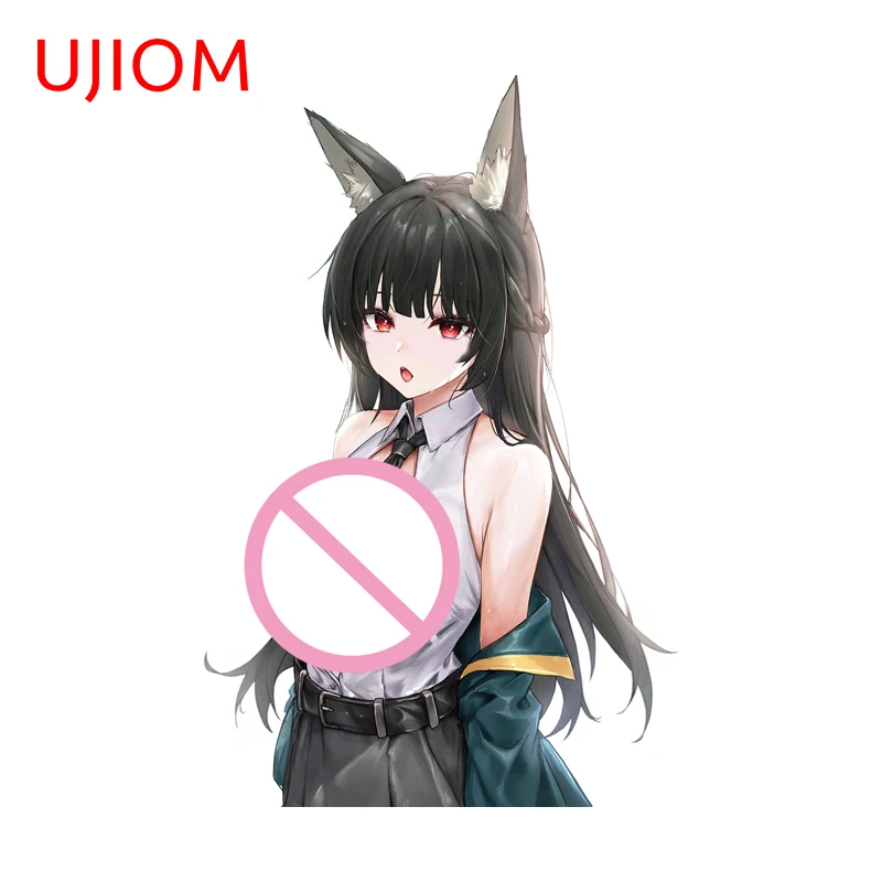 UJIOM Hoshimi Miyabi Zenless Zone Zero Anime Girl Wall Sticker Solar Home Case Decal Otaku Decorating Props Tiki Related Items