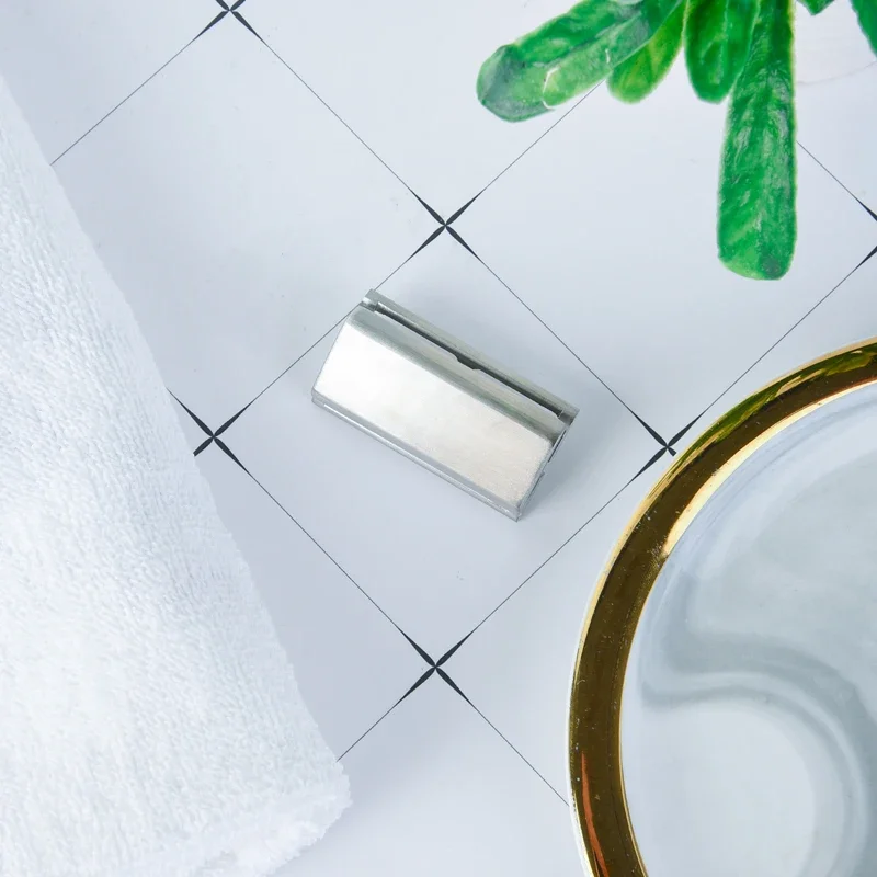 YAQI Tile 316 Stainless Steel Safety Razor Head 1.15mm Blade Gap & 40g Weight professional shaving Head for Man