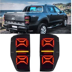 Exterior Rear Headlamps Fit For Ford Ranger T6 T7 T8 Raptor Xl Xlt Wildtrack Led Turn Signal Brake Lights Tail Lamps 2012-2021