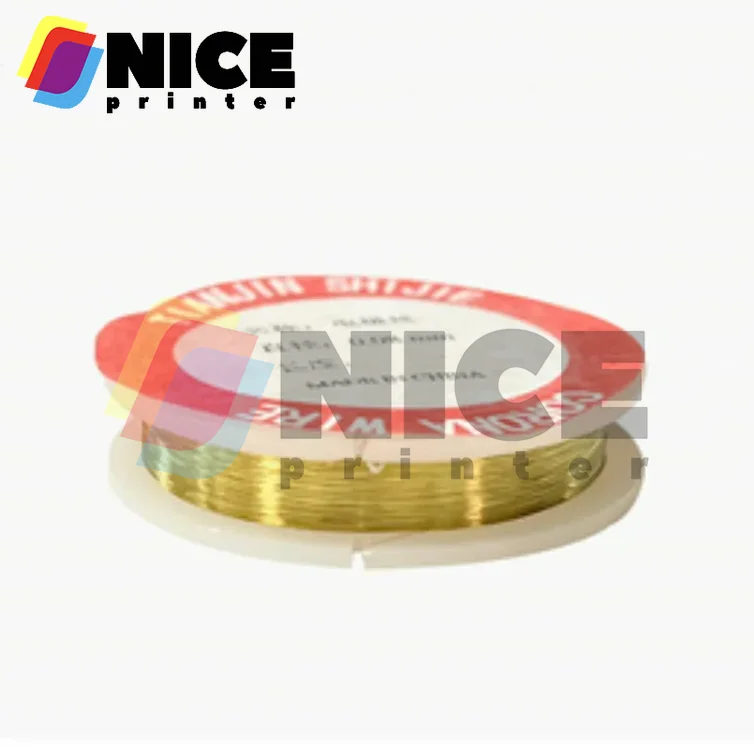 2PCS 0.06 0.08 0.01 Corona Wire Electrode Wire Gold Silver Wire as forMinolta Toshiba Ricoh Sharp
