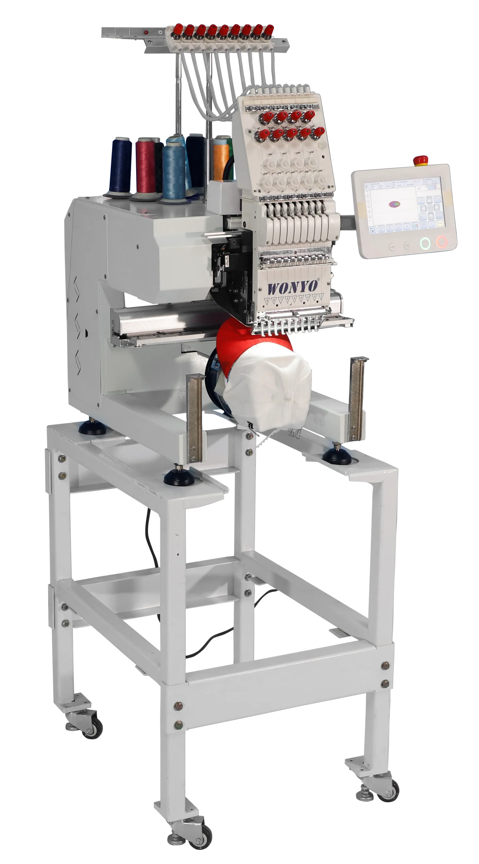 China Tabletop Single Head Embroidery Machine Suitable for Home  and Studio Use
