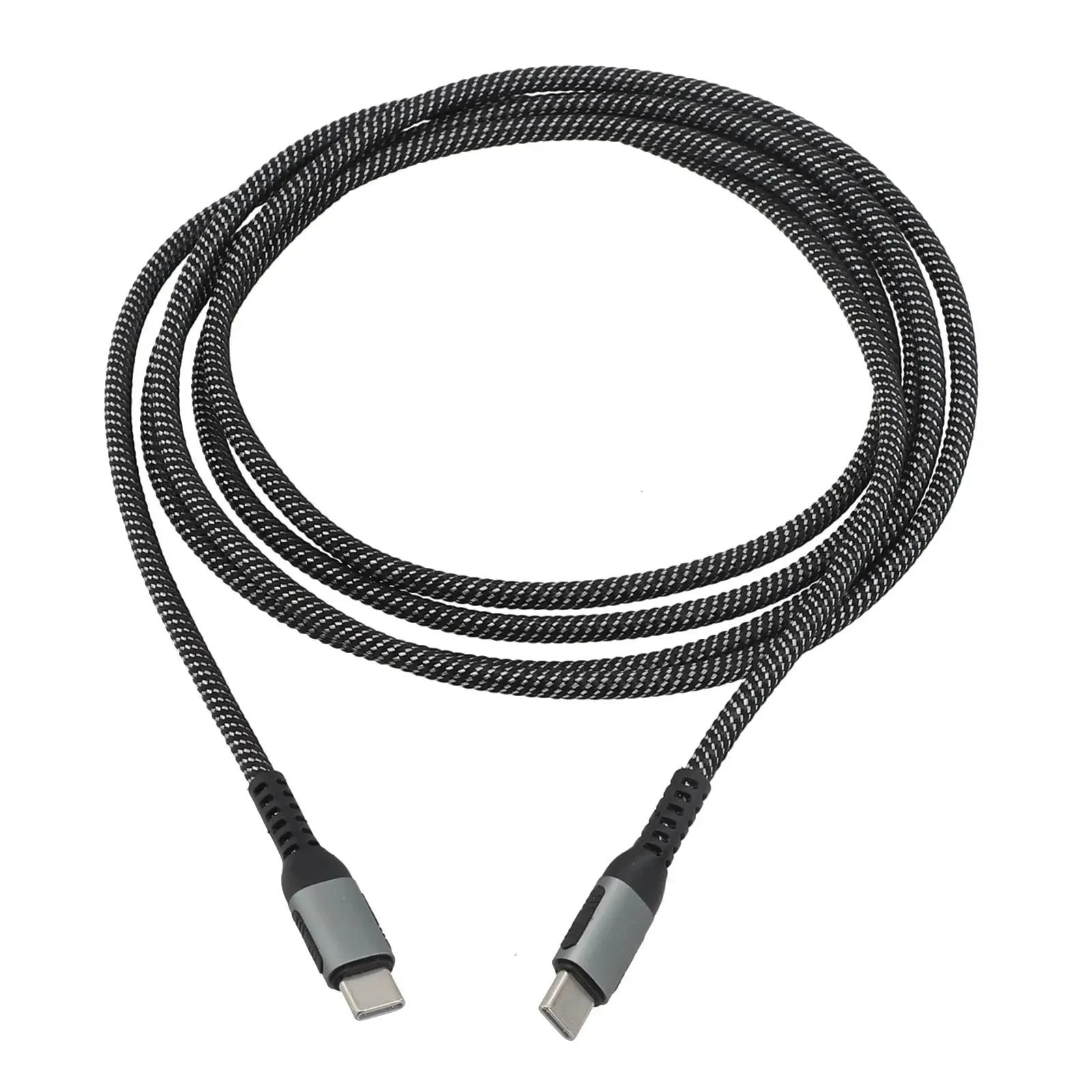 Premium 240W Braided USB C To Type C Fast Charging Cable D Fast Charging 240W Data Cable Mobile And Laptop Fast Charging Cable