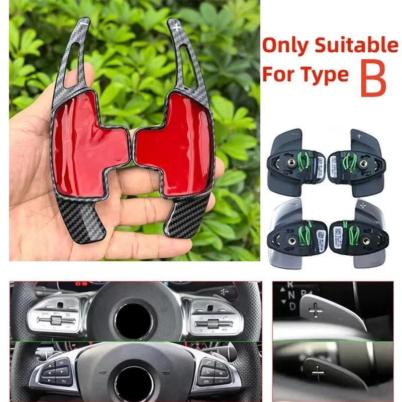 Practical Car Steering Wheel Paddle Shifters Shift Paddle Blade For Benz A B C E GLE AMG Class W176 W205 W246 C117 W218