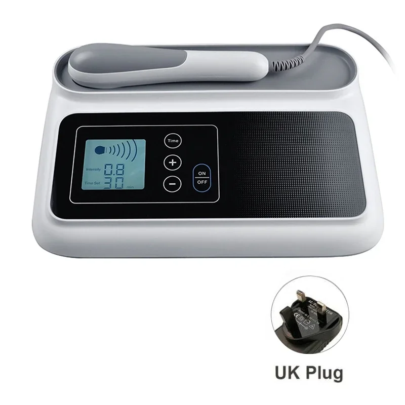 Ultrasone therapiemachine voor pijnverlichting Spiergewrichten Massage Geen medicijn Ultrasoon 1 MHz Fysiotherapie-apparaat LCD-scherm