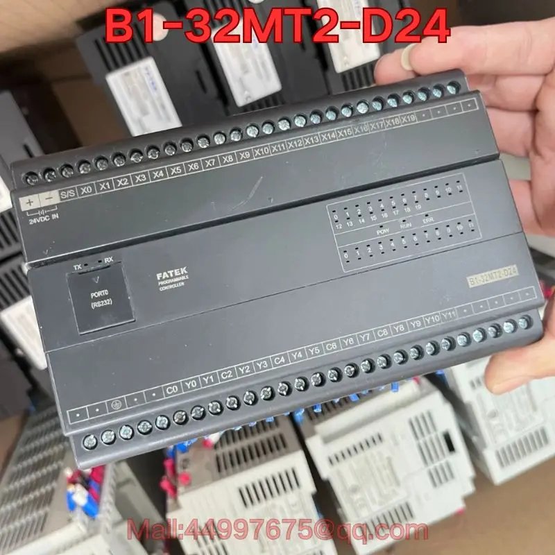 

Second-hand B1-32MT2-D24 PLC controller functional test is normal