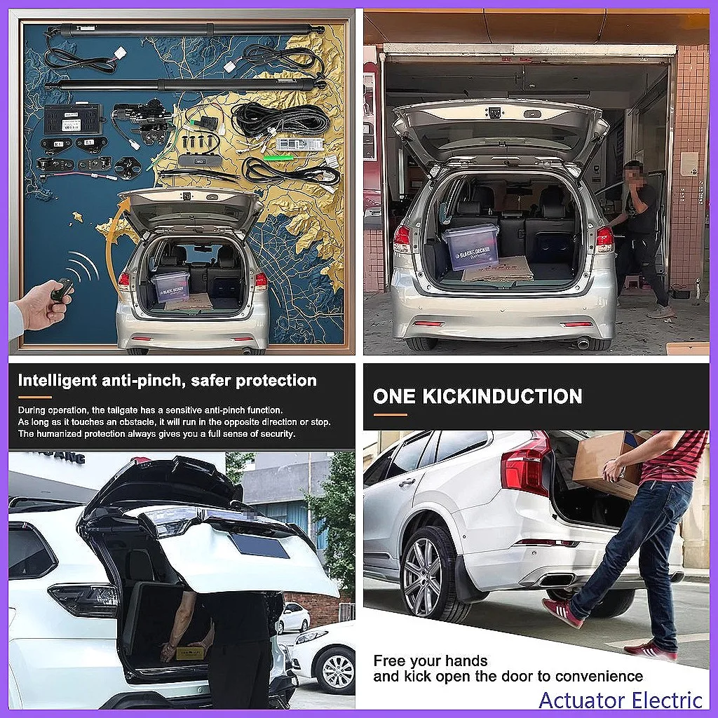 Electric Tailgate Lift for Toyota WISH 2009+, Height Adjustable, Anti-Pinch, Waterproof Power Liftgate Strut