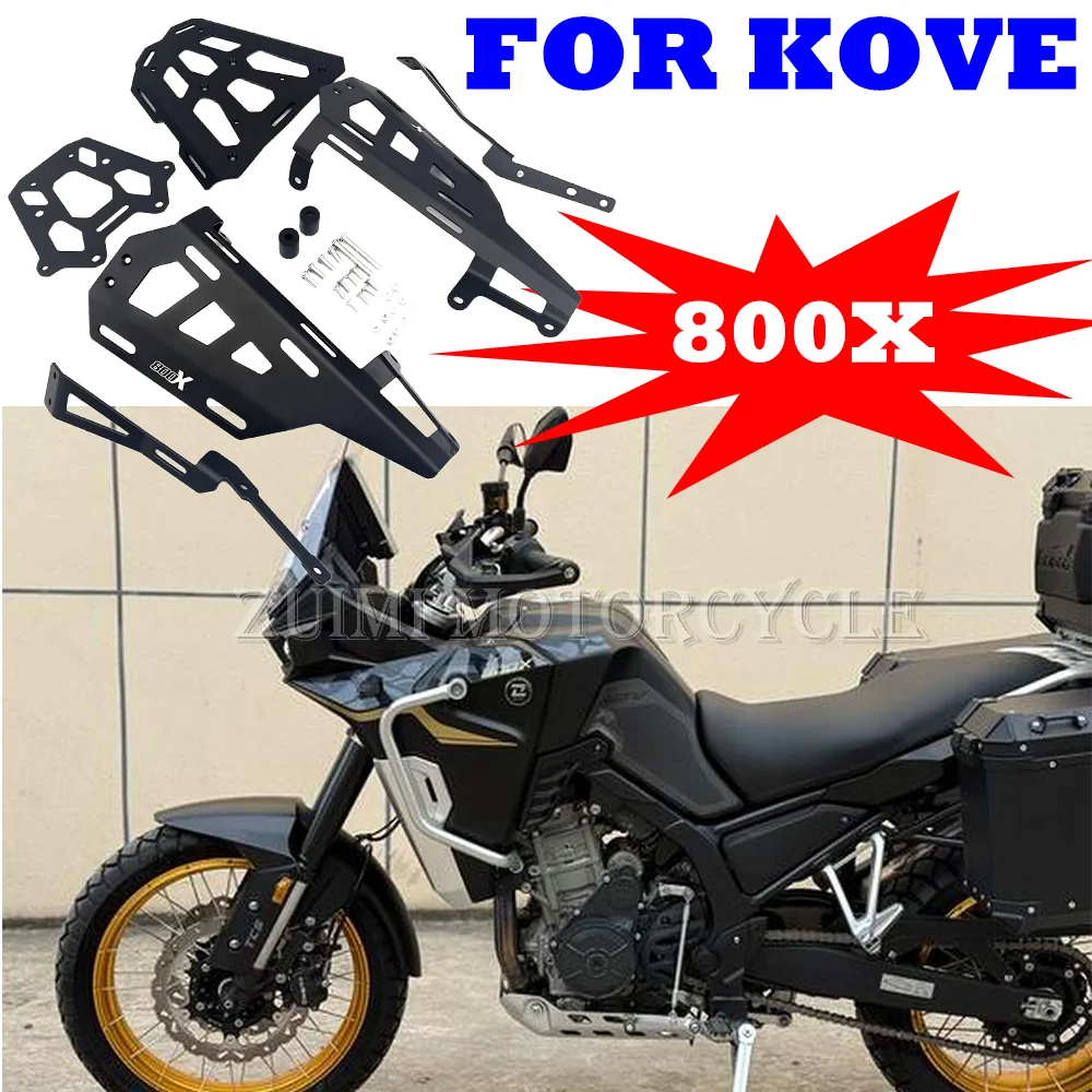For KOVE 800X Colove 800X Motorcycle Rear Rack Luggage Side Bag Rack Storage Shelf Accessories for Motorbikes