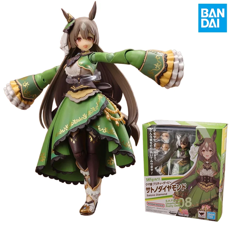 

BANDAI Original S.H.Figuarts Umamusume Pretty Derby Satono Diamond Action Figure Assembly Model Toys Collectible Model Ornaments