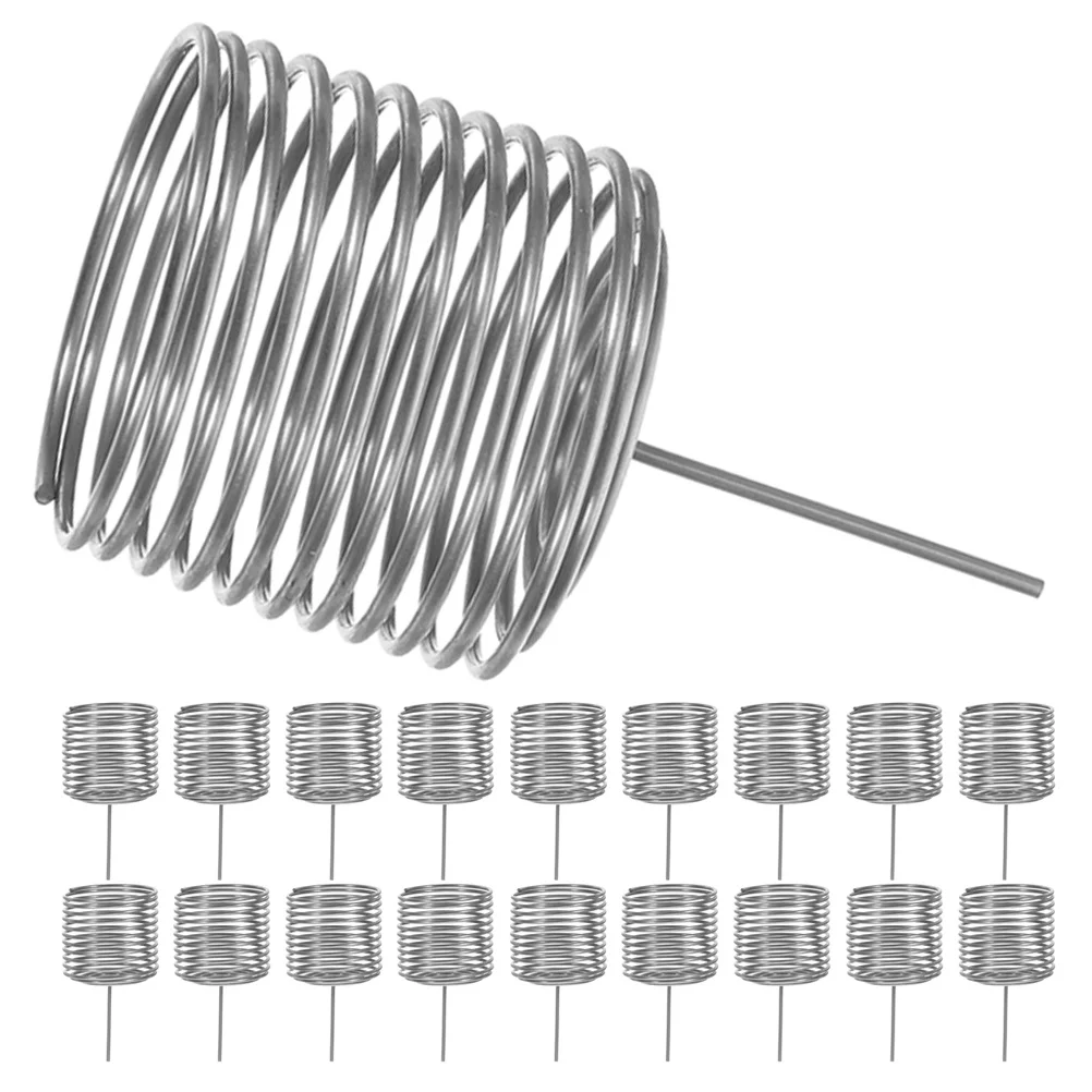 

20Pcs Stainless Steel Fertilizer Basket Bonsai Nutrition Container for Indoor Plants Orchid Flower Bonsai Mesh Basket