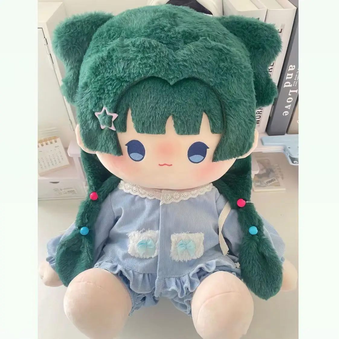 40cm boneca sentada a boticário diários maomao cosplay bonito anime pelúcia algodão plushie travesseiro de pelúcia presentes de aniversário meninas natal