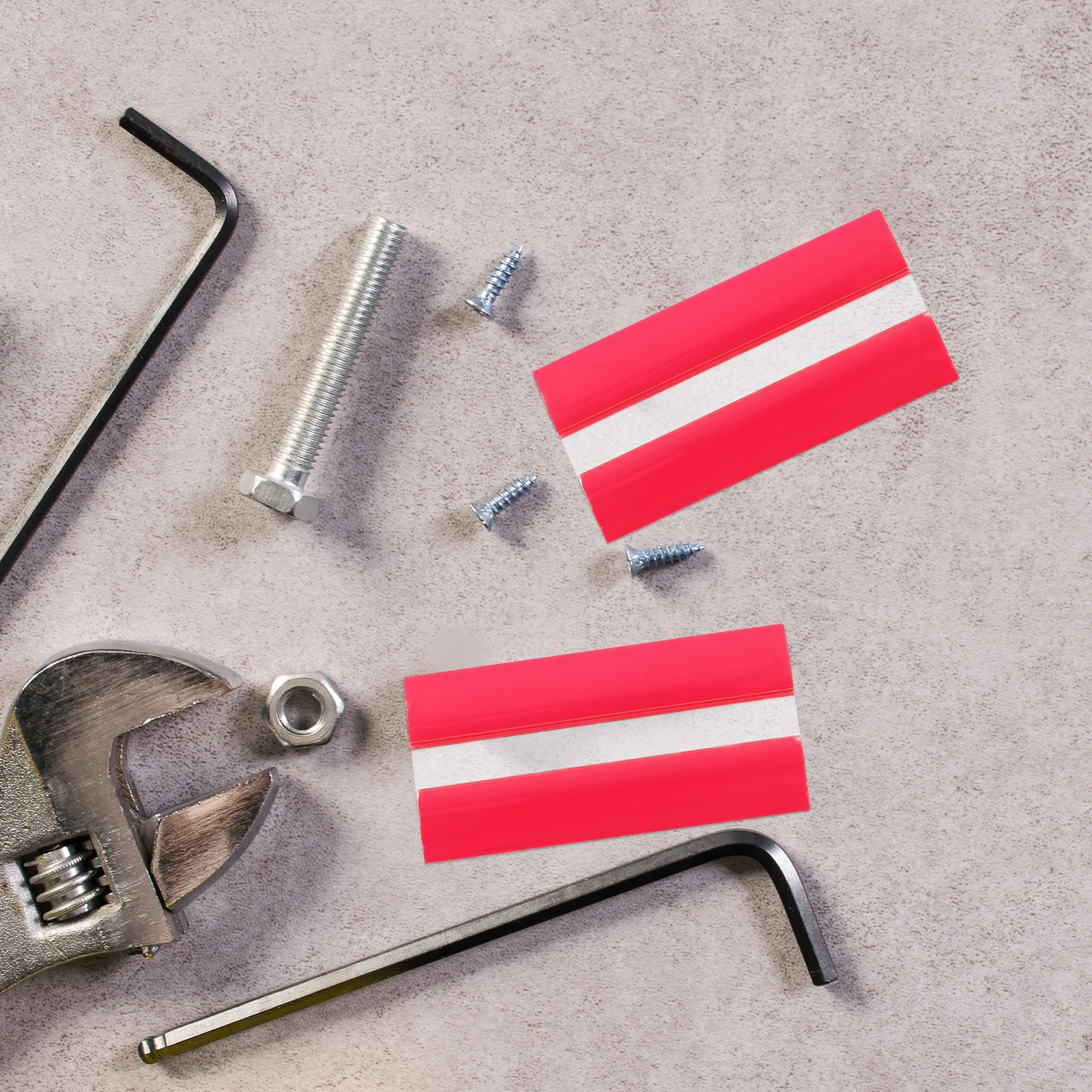 

4Pcs Self-Adhesive Clear Acrylic Hinges 65x35mm Easy Install No Nails Glue Wall-Friendly for Home Office Furniture