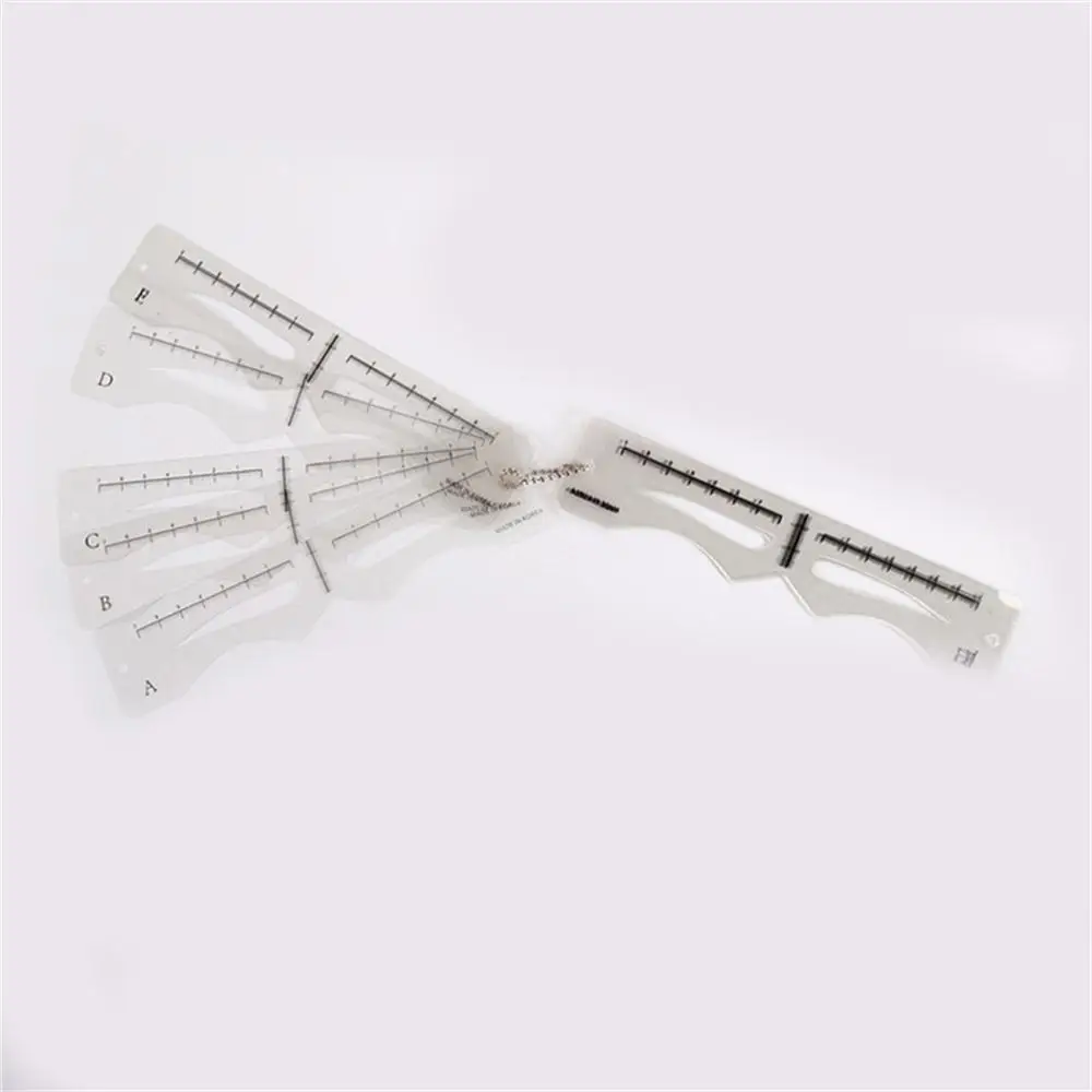12Pcs Hot Shaper Beauty Eyebrow Template Eye Grooming Brow Stencils Card Makeup Tool