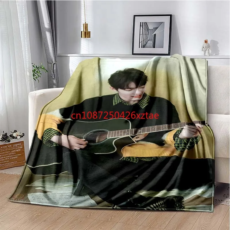 

Actor singer Xiao -Zhan Blankets, Throw Blanket,for Bedroom Living Room Sofa Bed Office Car, Brithday Gift