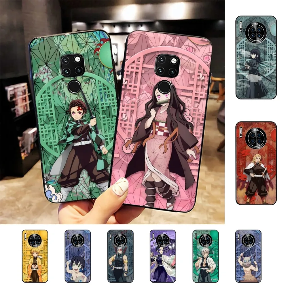 Japan Comics D-Demon S-Slayer Phone Case For Huawei Mate 10 20 30 40 50 lite pro Nova 3 3i 5 6 SE 7 pro 7SE