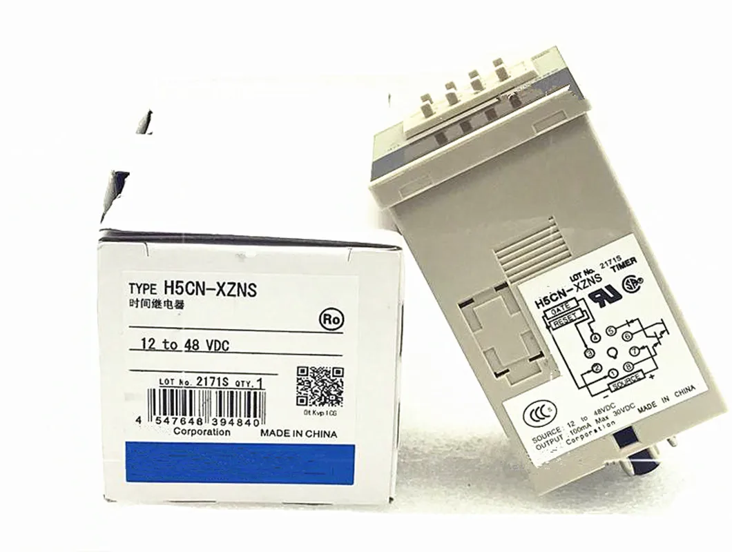 H5CN-XZNS 12-48VDC/100-240VAC/time relay spot new