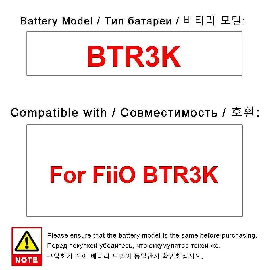 For Fiio BTR3K Play…