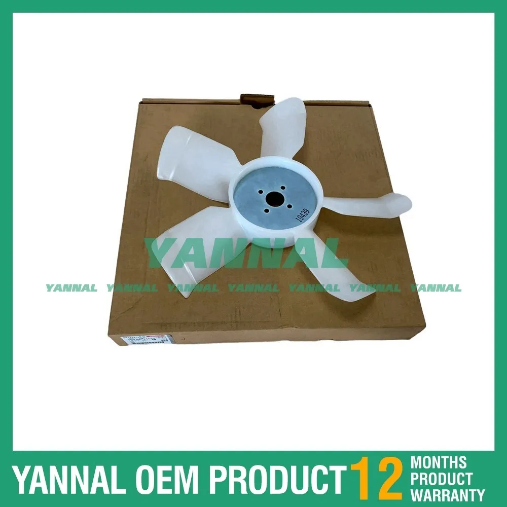 Nueva Aspa de Ventilador V2403 19439-74110 para Motor Kubota, Pieza de Repuesto