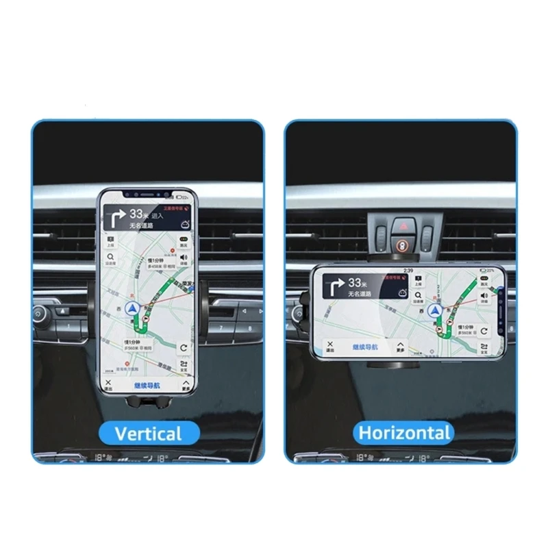 Держатель для компакт-диска в автомобиле Сверхпрочный держатель для сотового телефона Автомобильное крепление для 4,7–72 дюймов