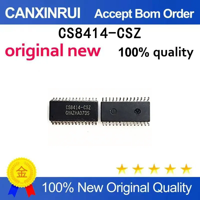 

(5-100 pieces)Brand new original CS8414-CSZ CS8414 SOP28 audio power amplifier spot chip IC
