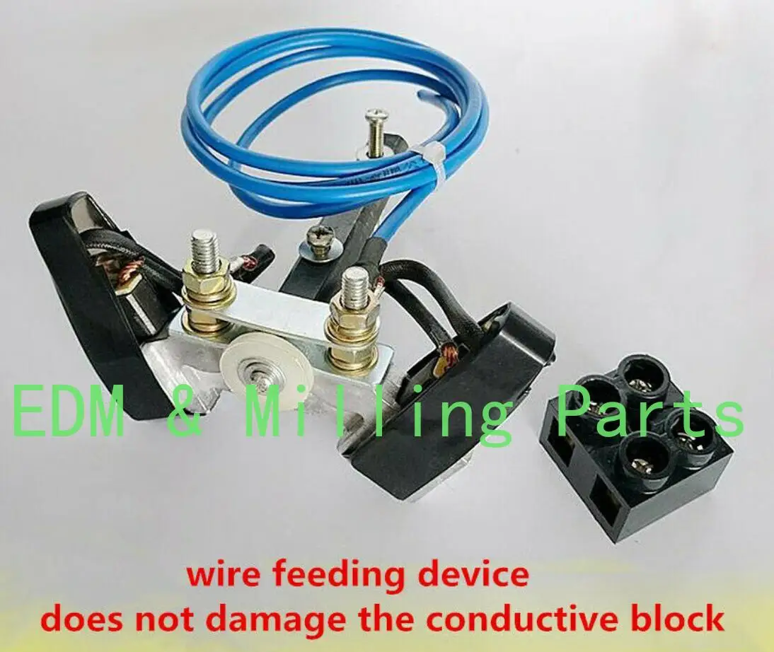 

CNC EDM Wire Guide Parts Cutting Aluminum Copper Device Not Damage Conductive Block For EDM Wire Cut Mill Part