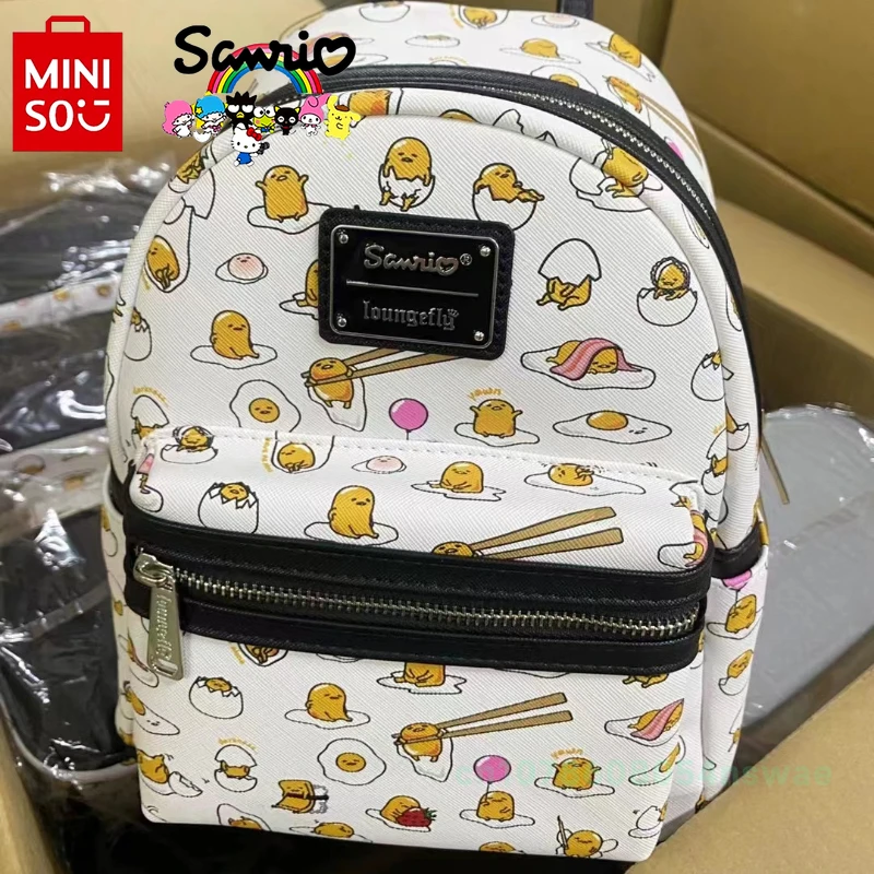 Sanrio-Mini mochila para meninas, bolsa de escola dos desenhos animados, leve, marca de luxo, original, nova, moda, casual