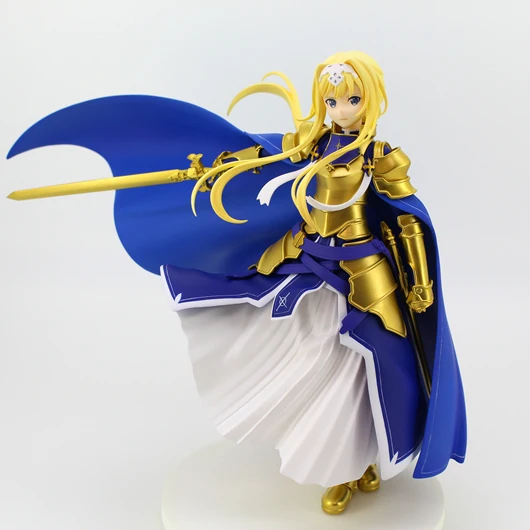 

2020 Original Sword Art Online Action Figure Alicization Asuna Alice Integrity Knight PVC Figure Model Toys SAO Figurine