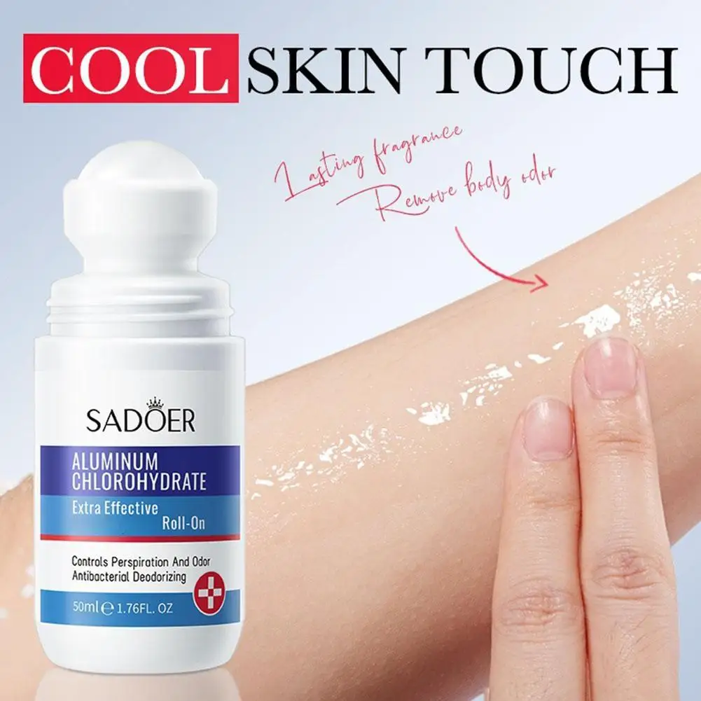 Roll-On Deodorant Body Odor Remove Cream Underarm Bad Smell Sweating Removal Armpit Refreshing Antiperspirant Body Care