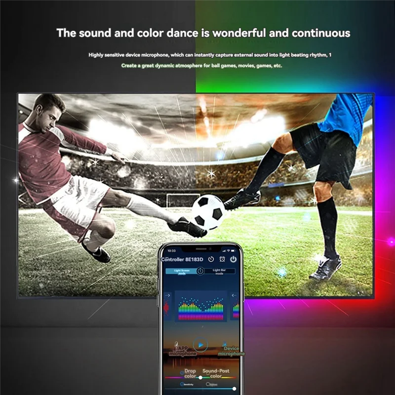 AB25-WS2811 WS2812B LED Controller Bluetooth Music 28Keys Remote Control For Individual Addressable RGB Strip Light