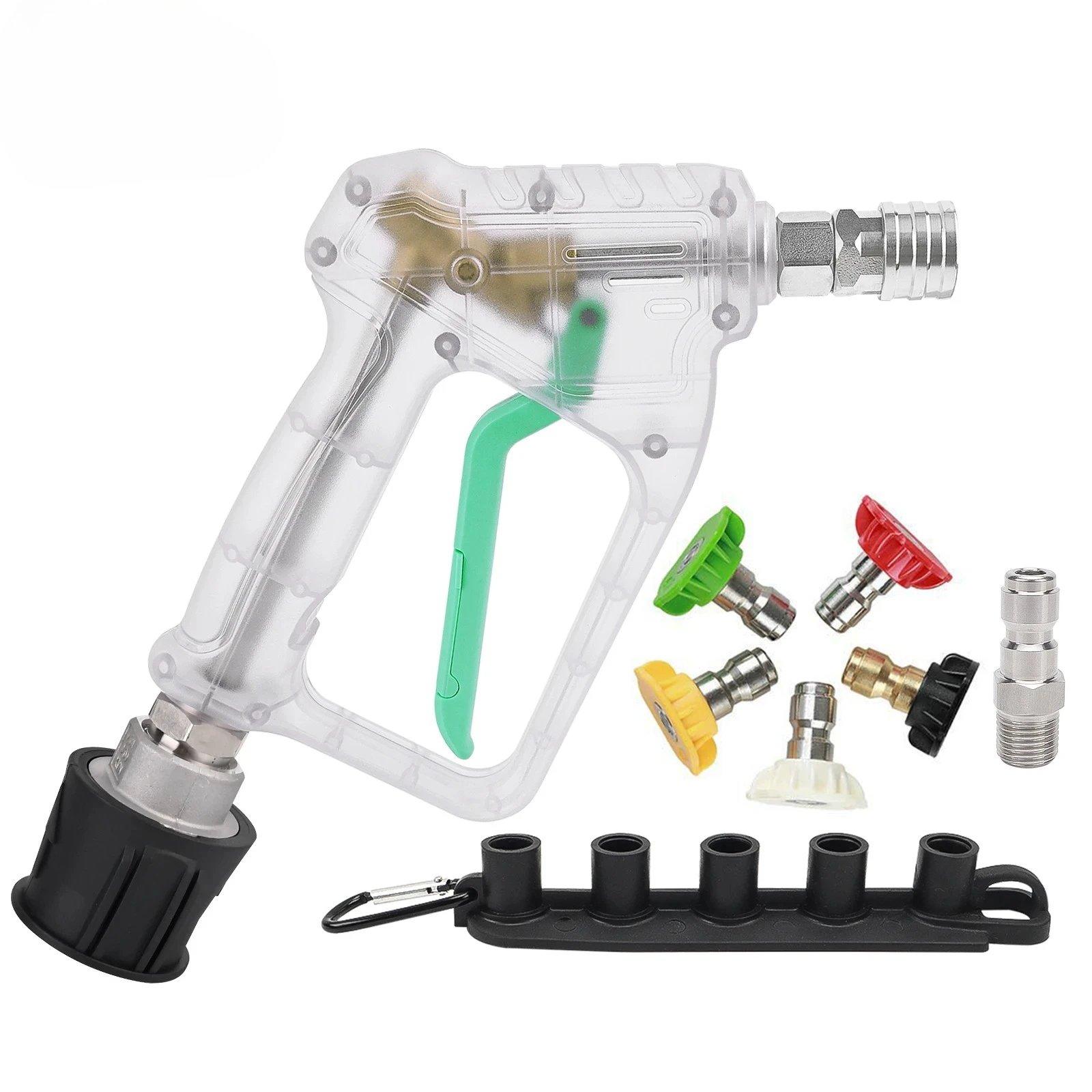 

Водяной пистолет для мойки высокого давления для очистки автомобиля, соединитель шланга для Karcher Nilfisk Parkside Bosch, быстроразъемные насадки