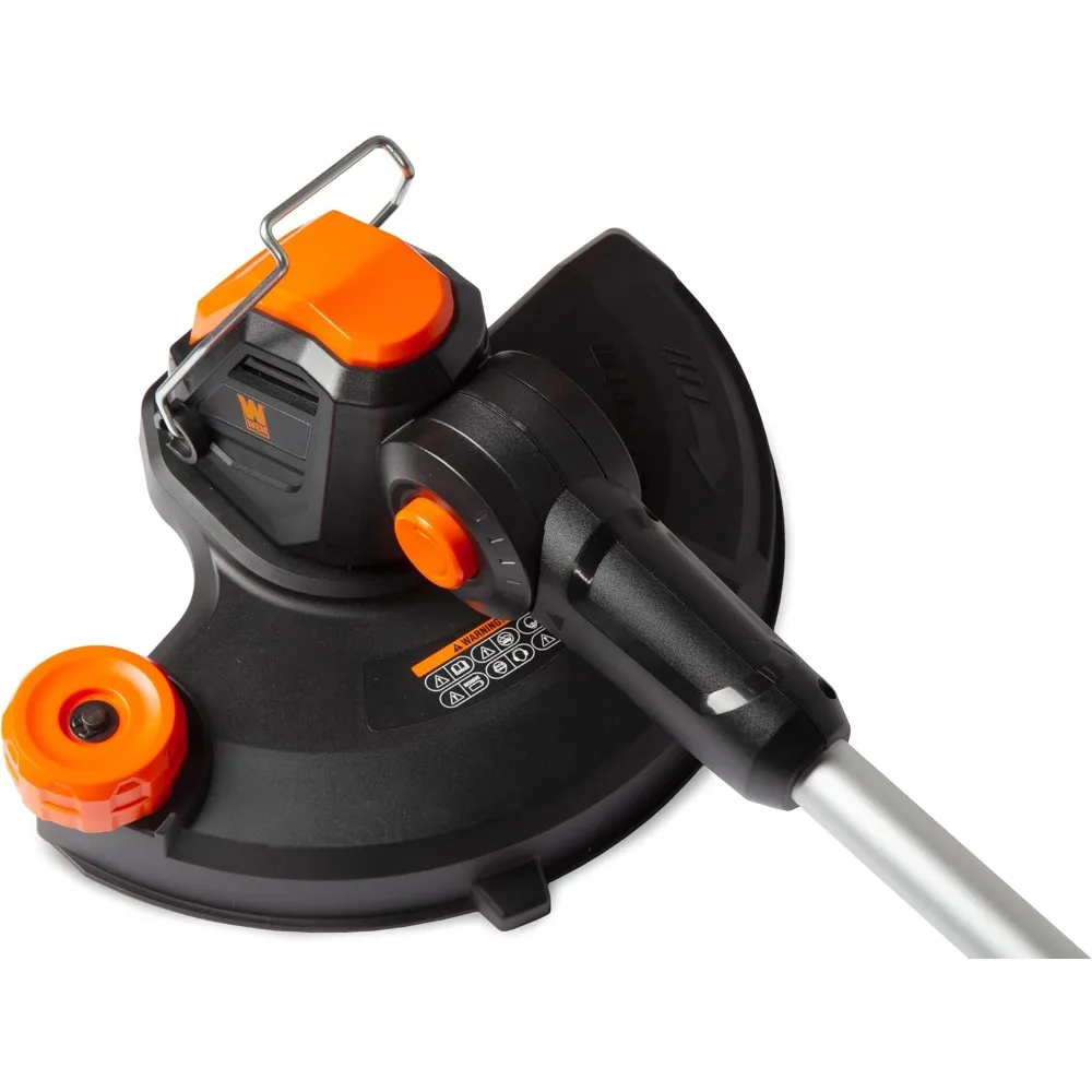 Kit combinado de cortador de grama e aparador de cordas de 15 polegadas sem fio máximo de 20 V com bateria de 5Ah e carregador (20VK2MLB)