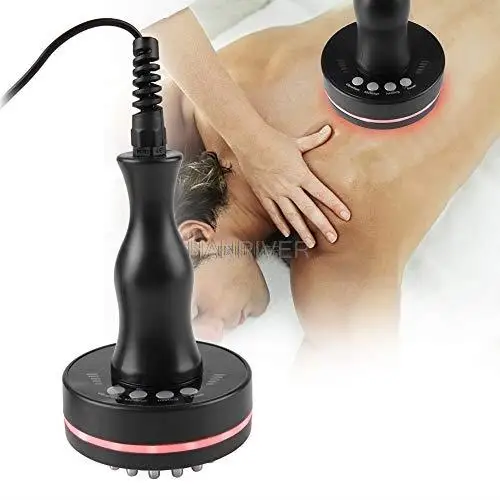 

Infrared electric heating health lose weight body brush, chamfer lymphatic scrub brush body massager body shape and chamfer
