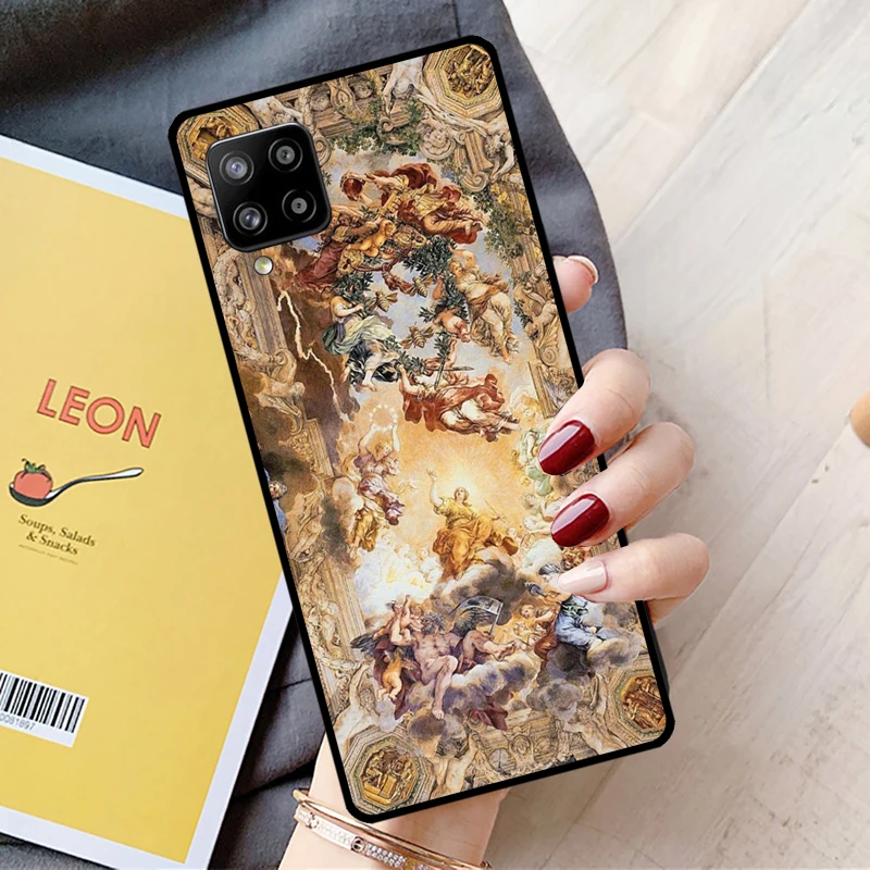 Renaissance art Painting Case For Samsung Galaxy A53 A33 A13 A12 A22 A32 A42 A52 A50 A51 A71 A14 A24 A34 A54 Cover image 4