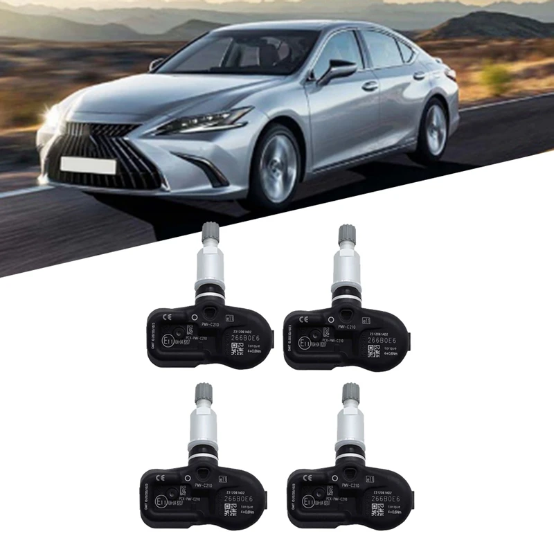 

4 шт. автомобильный датчик давления в шинах TPMS 42607-30071 для Toyota Avalon Lexus CT ES GS GX Is LC LS LX NX монитор давления в шинах