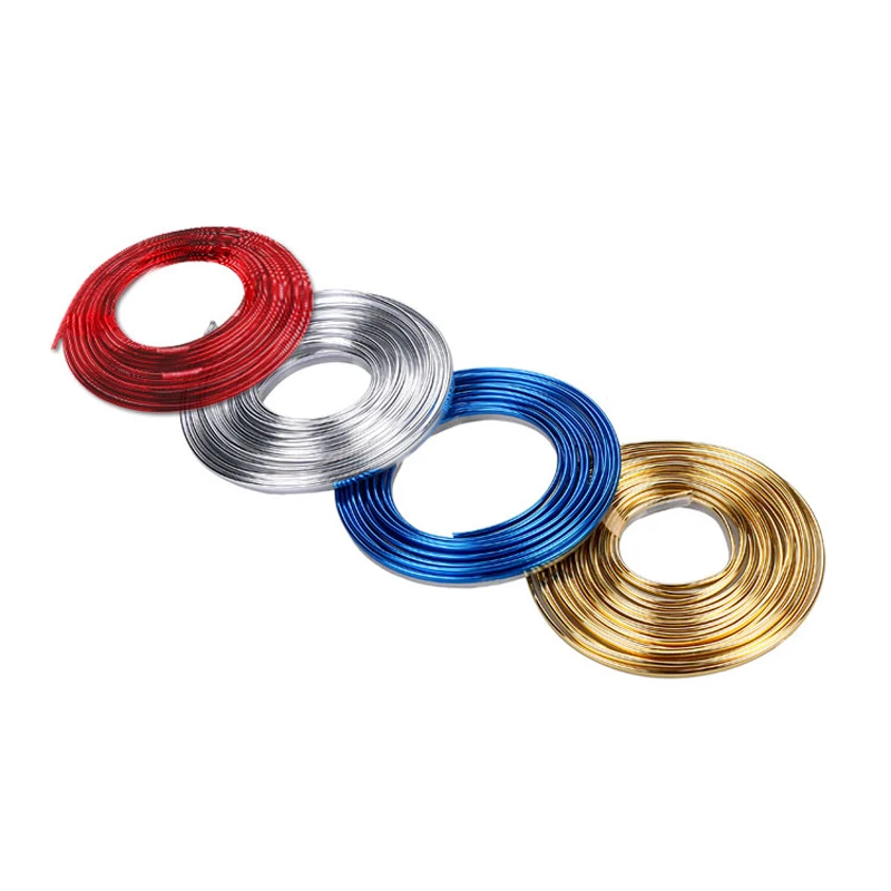 

Dashboard Door Edgein Car-styling Accessories 5M Universal Car Moulding Decoration Flexible Strips Interior Auto Mouldings Trim