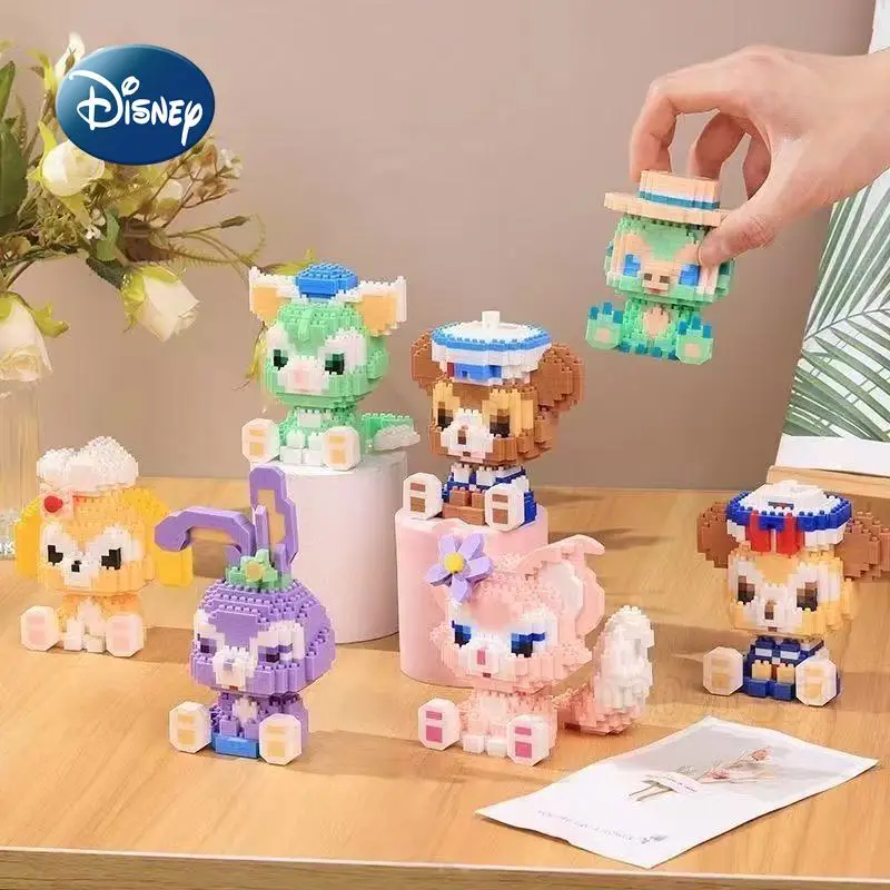 

Disney's New Children's Building Block Toys DIY Educational Splicing Building Block Toys Micro Particle Building Block Toys