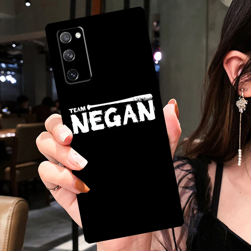 Negan The Walking Dead Case For Samsung Galaxy S23 S22 Ultra Note 10 Plus Note 20 Ultra S9 S10 S20 S21 FE Cover