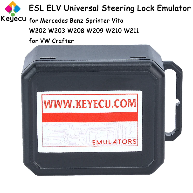 

KEYECU ESL ELV Universal Steering Lock Emulator for Mercedes Benz Sprinter Vito W202 W203 W208 W209 W210 W211 for VW Crafter