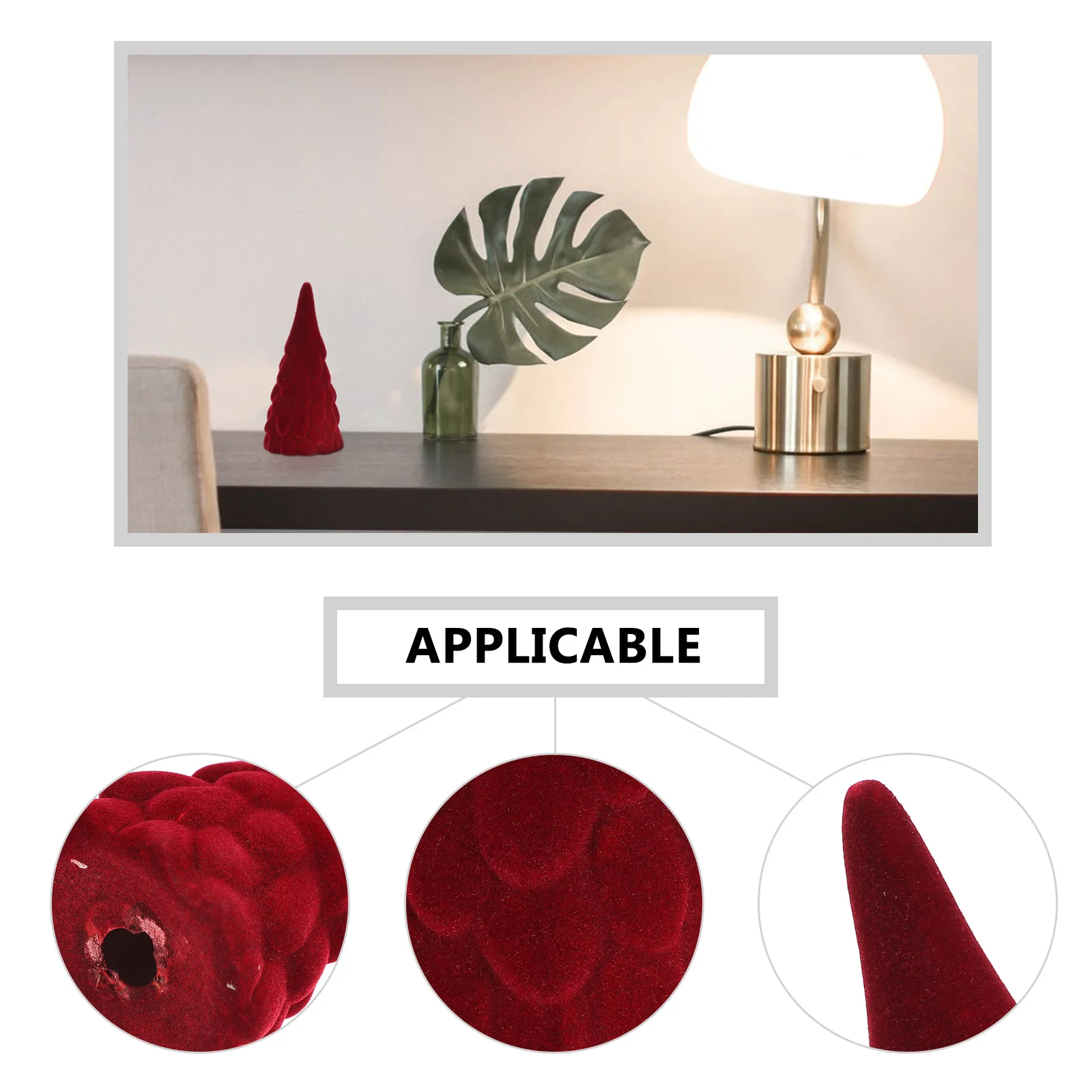 

1Pcs Christmas Tree Xmas Decor Delicate Home Desktop Ornament for Office Cafe Restaurant Holiday Decoration Ornament for Home