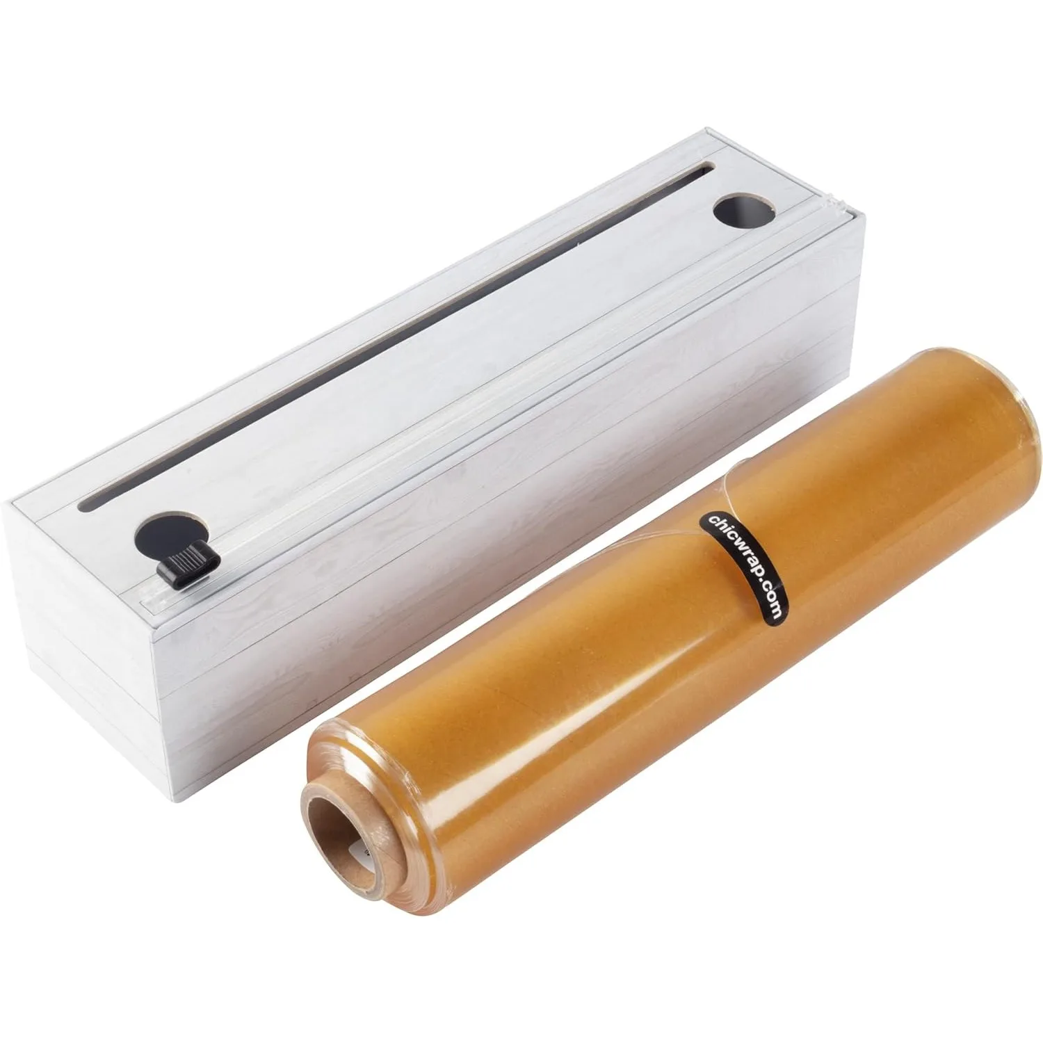 

Многоразовый диспенсер для пластиковой пленки включает один рулон 12 x 750 футов профессиональной пластиковой пленки. Многоразовый диспенсер с направляющим резаком.