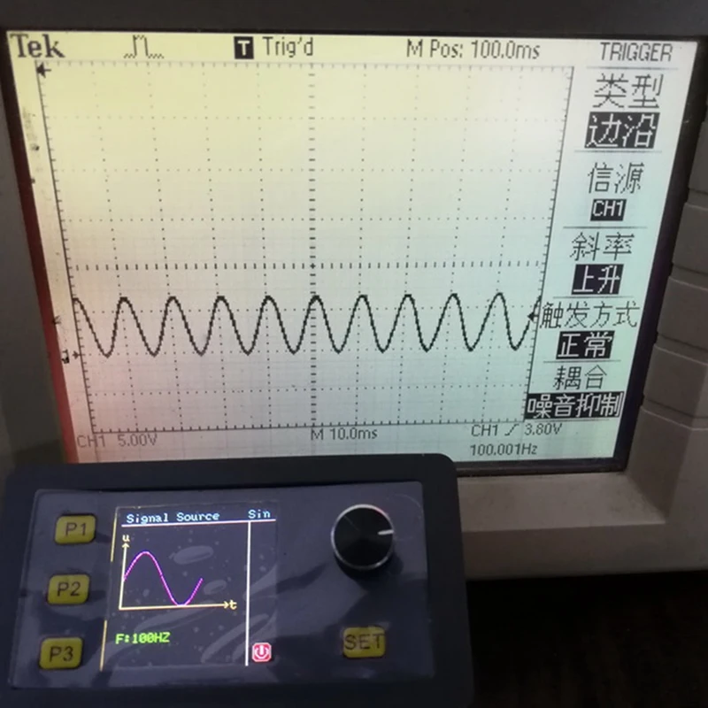 PWM Pulse Adjustable Module Sine Wave 4-20MA, 2-10V Portable Multifunctional Signal Generator RS485 Modbus Easy To Use A