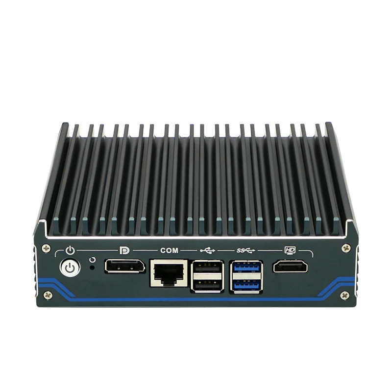 Imagem -02 - Fanless Macio Router J6412 Mini pc Processador Quad Core Micro Firewall Intel 2.5g Lan Hdmi dp Pfsense Firewall Appliance